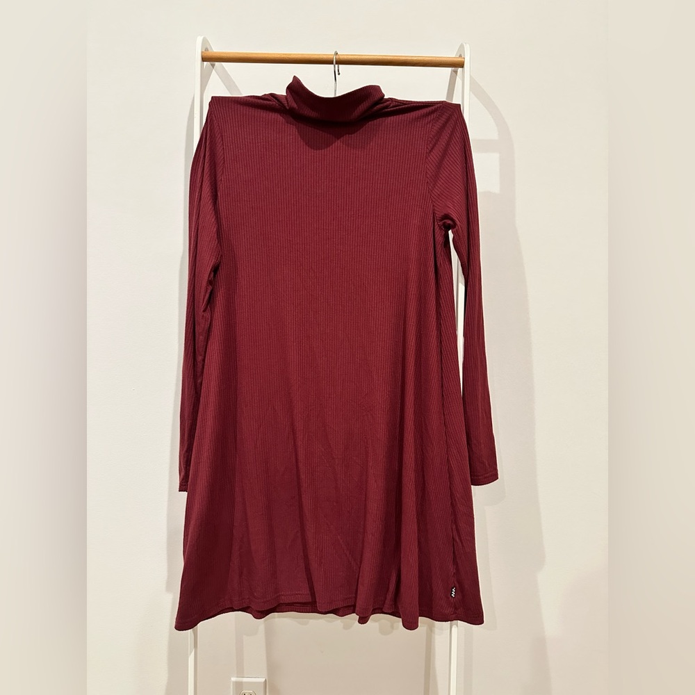 Vans A Line Turtleneck Mini Dress